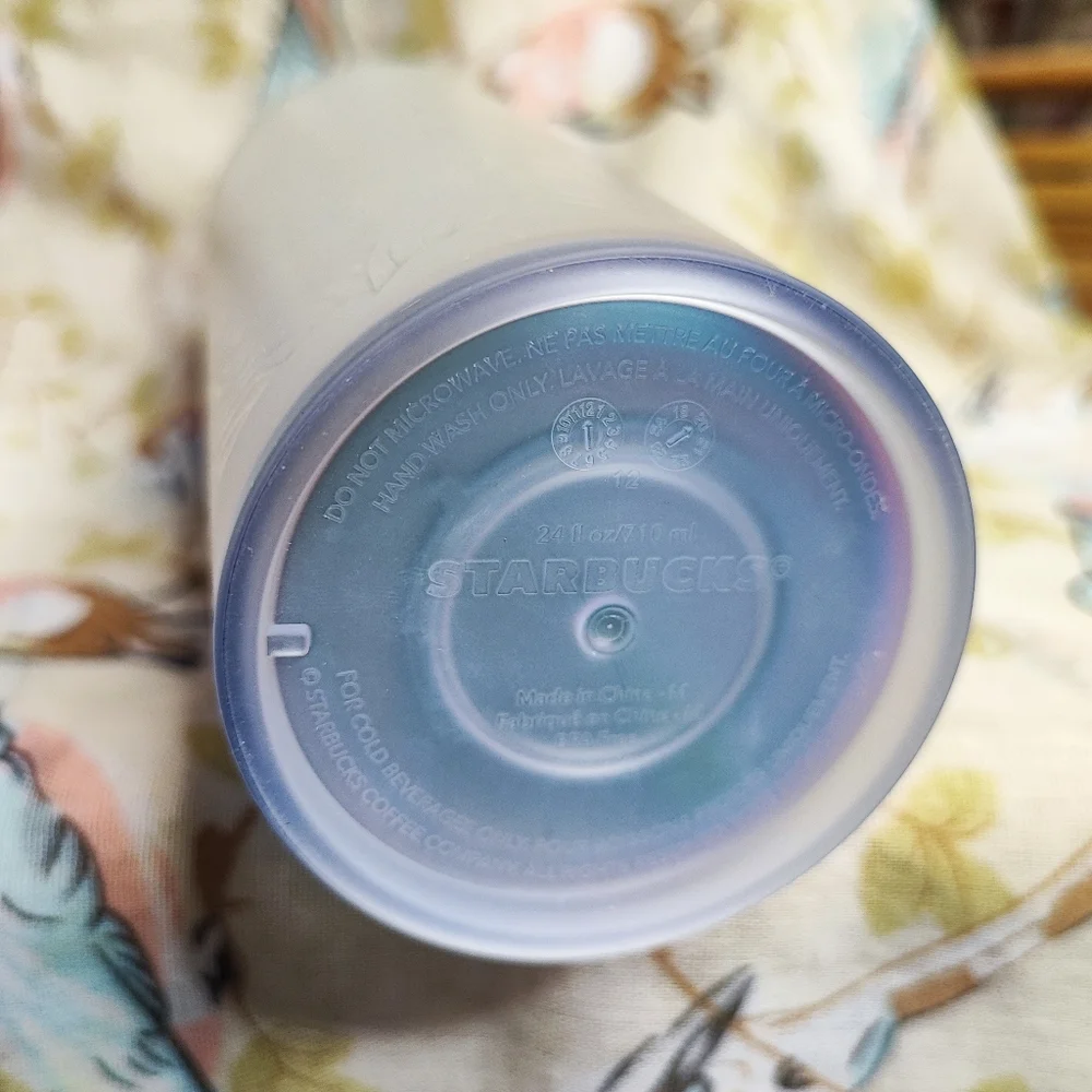 STARBUCKS Mermaid Tail Hologram Holographic 2021 50th Anniversary Tumbler NWT